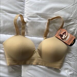 Shapermint Tan T-Shirt Bra Smooth Molded Cups